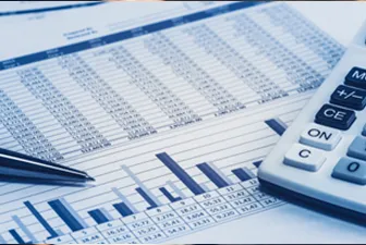 Relatórios financeiros e calculadora